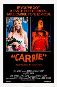 Poster to the movie "Carrie" #77389