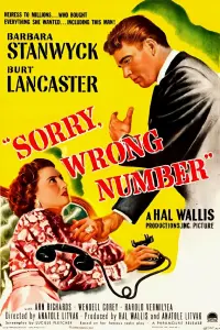 Poster to the movie "Sorry, Wrong Number" #589416