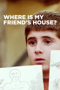 Poster to the movie "Where Is My Friend