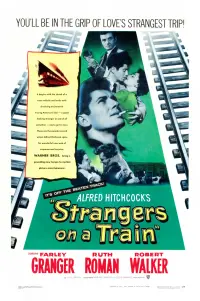 Poster to the movie "Strangers on a Train" #202269