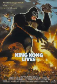 Poster to the movie "King Kong Lives" #133785