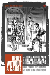 Poster to the movie "Rebel Without a Cause" #121102