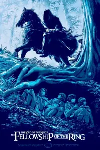 Poster to the movie "The Lord of the Rings: The Fellowship of the Ring" #11831