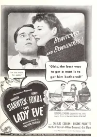 Poster to the movie "The Lady Eve" #230632