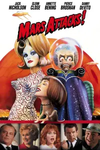 Poster to the movie "Mars Attacks!" #660887