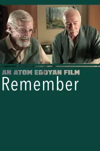 Poster to the movie "Remember" #222143