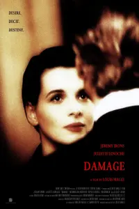 Poster to the movie "Damage" #278632