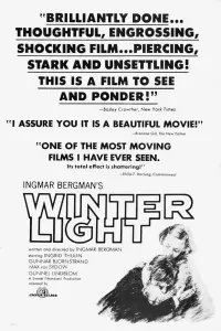 Poster to the movie "Winter Light" #184588