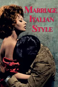 Poster to the movie "Marriage Italian Style" #188374