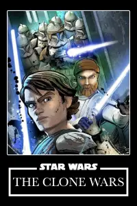 Poster to the movie "Star Wars: The Clone Wars" #474588