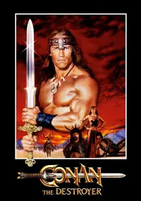 Poster to the movie "Conan the Destroyer" #86701