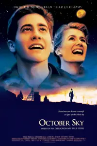 Poster to the movie "October Sky" #204039