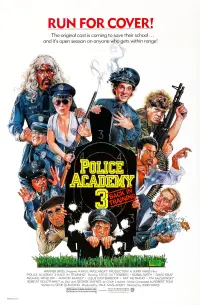 Poster to the movie "Police Academy 3: Back in Training" #86815