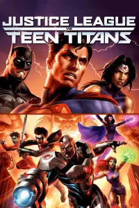 Poster to the movie "Justice League vs. Teen Titans" #107218