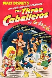 Poster to the movie "The Three Caballeros" #136755