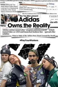 Poster to the movie "Adidas Owns Reality" #632668