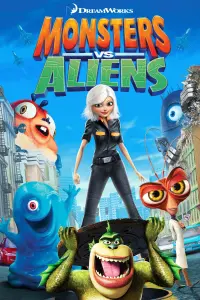 Poster to the movie "Monsters vs Aliens" #297105