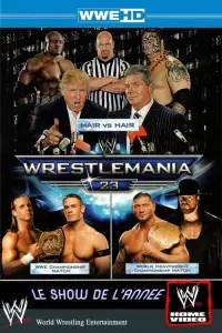 Poster to the movie "WWE WrestleMania 23" #703422