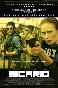 Poster to the movie "Sicario" #39654