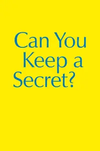 Poster to the movie "Can You Keep a Secret?" #79470