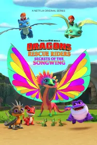 Poster to the movie "Dragons: Rescue Riders: Secrets of the Songwing" #350092