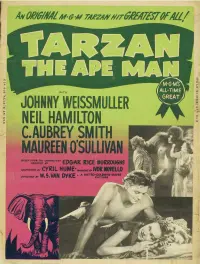 Poster to the movie "Tarzan the Ape Man" #356285