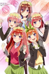 Poster to the movie "The Quintessential Quintuplets Movie" #174303