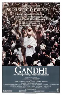 Poster to the movie "Gandhi" #208330