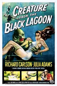 Poster to the movie "Creature from the Black Lagoon" #465809