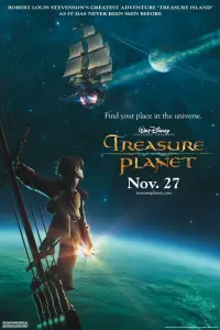 Poster to the movie "Treasure Planet" #208836