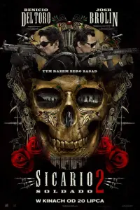 Poster to the movie "Sicario: Day of the Soldado" #631259