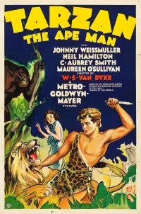 Poster to the movie "Tarzan the Ape Man" #356283