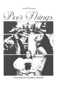 Poster to the movie "Poor Things" #604677