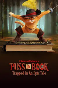 Poster to the movie "Puss in Book: Trapped in an Epic Tale" #75289