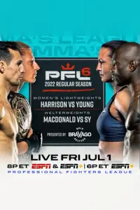 Poster to the movie "PFL 2022 #6: Regular Season - Harrison vs Young" #642940