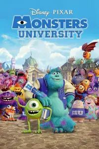 Poster to the movie "Monsters University" #40901