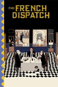 Poster to the movie "The French Dispatch" #92384