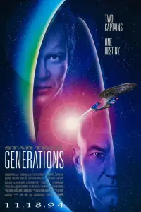 Poster to the movie "Star Trek: Generations" #374689