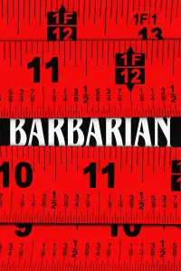 Poster to the movie "Barbarian" #254044