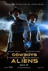 Poster to the movie "Cowboys & Aliens" #323477