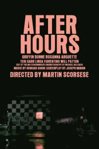 Poster to the movie "After Hours" #519485