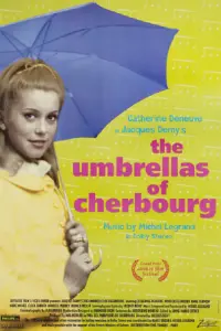 Poster to the movie "The Umbrellas of Cherbourg" #218679