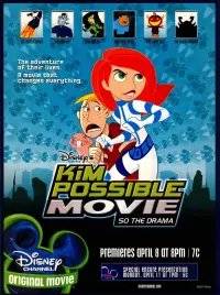 Poster to the movie "Kim Possible: So the Drama" #146475