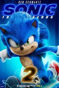 Poster to the movie "Sonic the Hedgehog 2" #5043