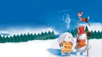 Backdrop to the movie "Rudolph and Frosty