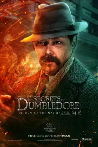 Poster to the movie "Fantastic Beasts: The Secrets of Dumbledore" #7200