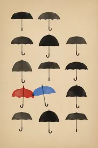 Poster to the movie "The Blue Umbrella" #208890