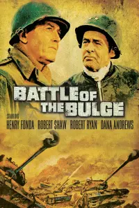 Poster to the movie "Battle of the Bulge" #347681