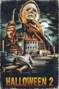 Poster to the movie "Halloween II" #280528