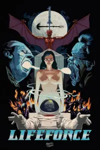 Poster to the movie "Lifeforce" #294958